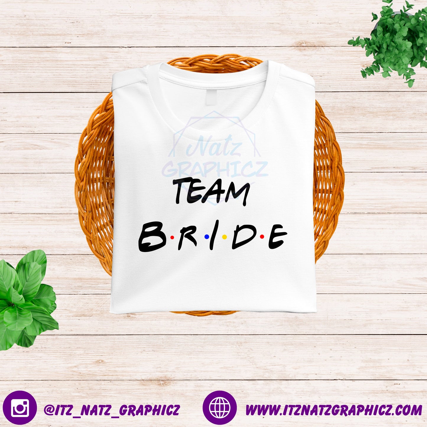 Team Bride Friends Shirt