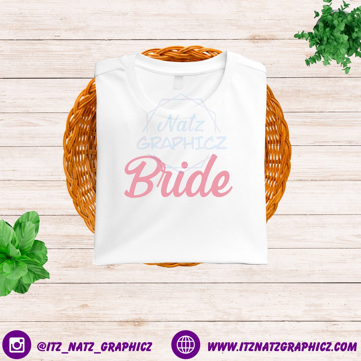Bride Shirt - Cursive