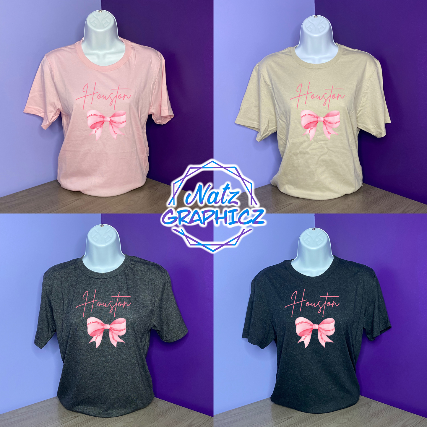 Pink Coquette Houston Baseball