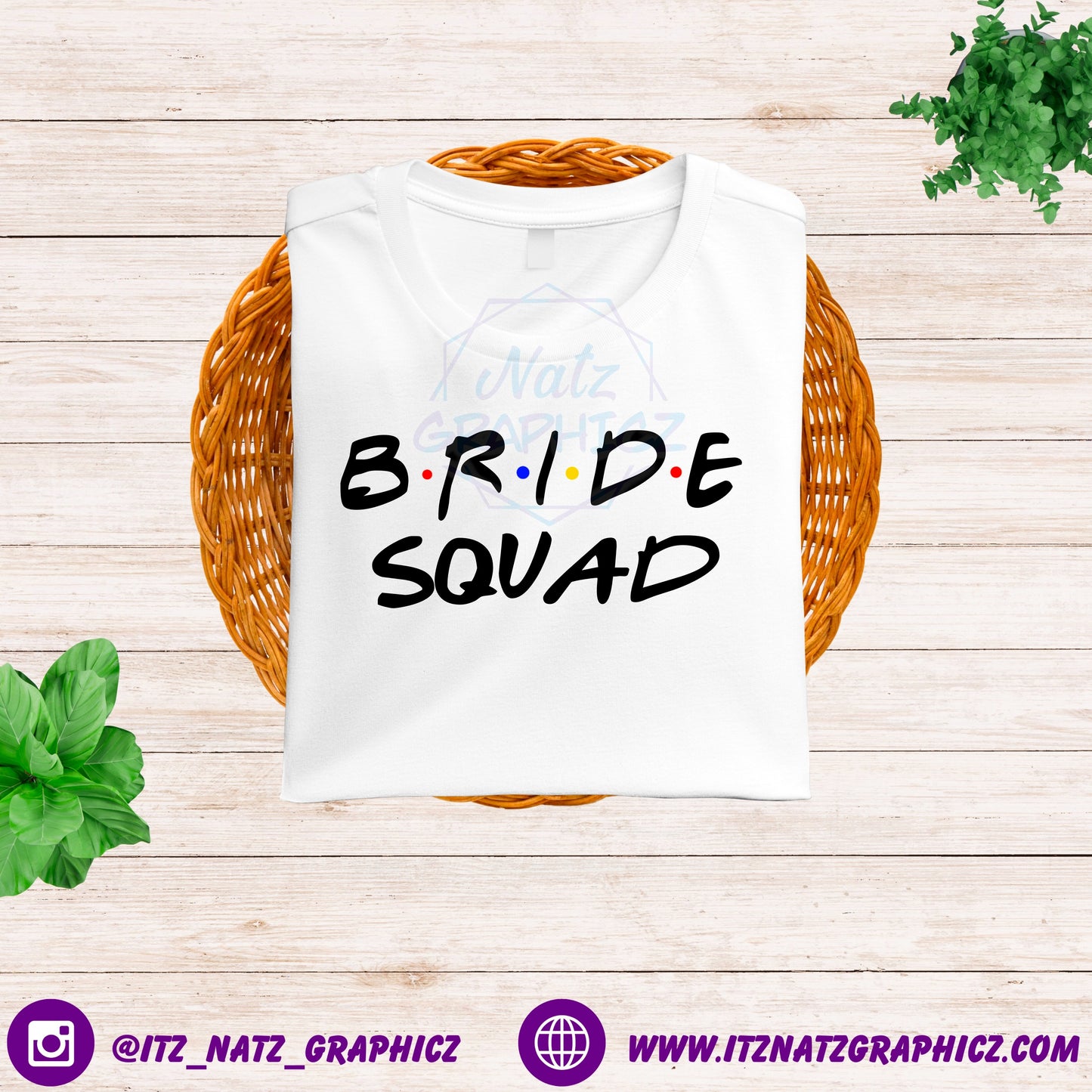 Bride Squad Friends Shirt
